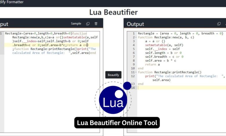 Make Your Lua Code Shine with Our Easy-to-Use Lua Beautifier