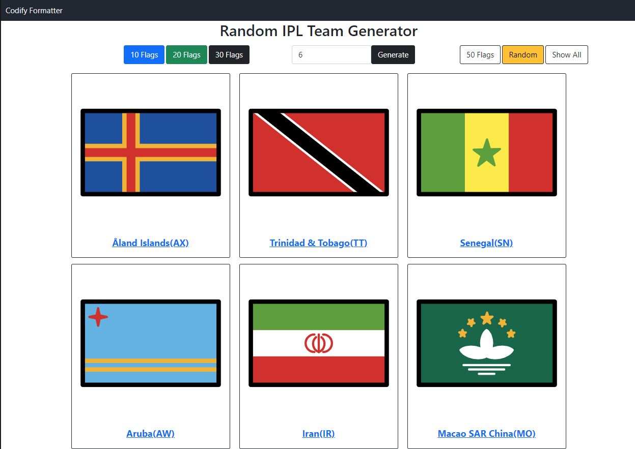 Random Flag Generator Online - Codifyformatter