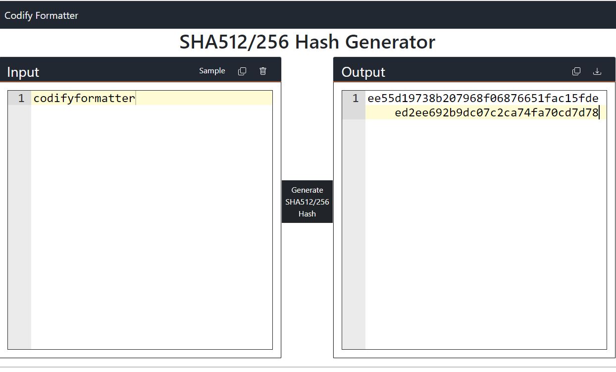 SHA512/256 Online Hash Generator Tool or SHA512/256 Encryption or ...