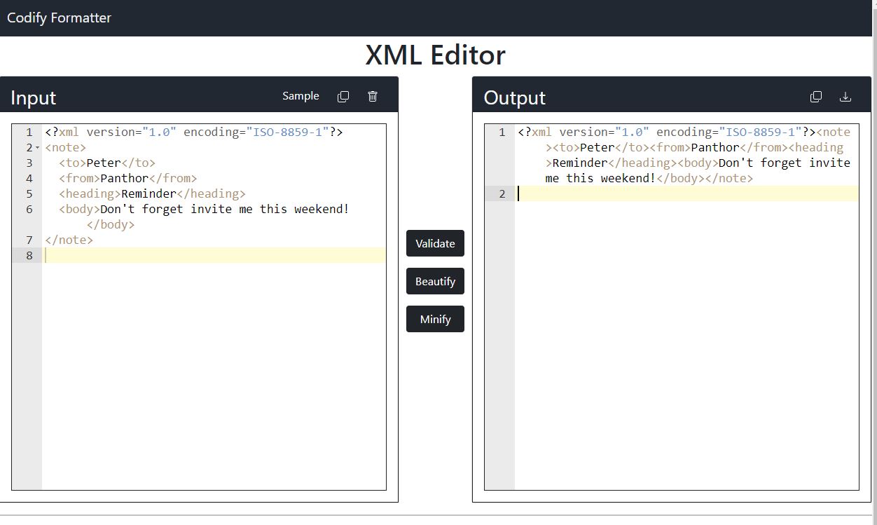 Best XML Online Editor